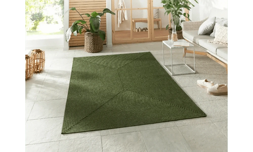 RugsDirect Online Modern Braided 105554 Green Indoor / Outdoor - Woven Rugs