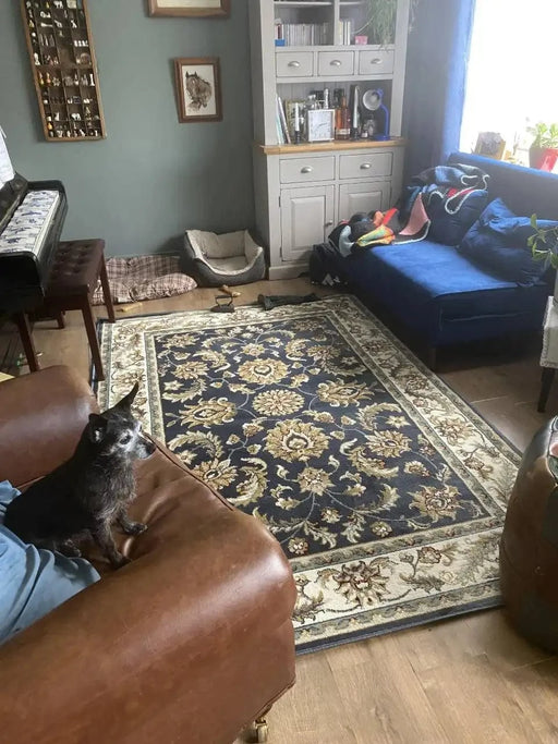 RugsDirect Online Traditional Luxor 105640 Blue Rug - Woven Rugs