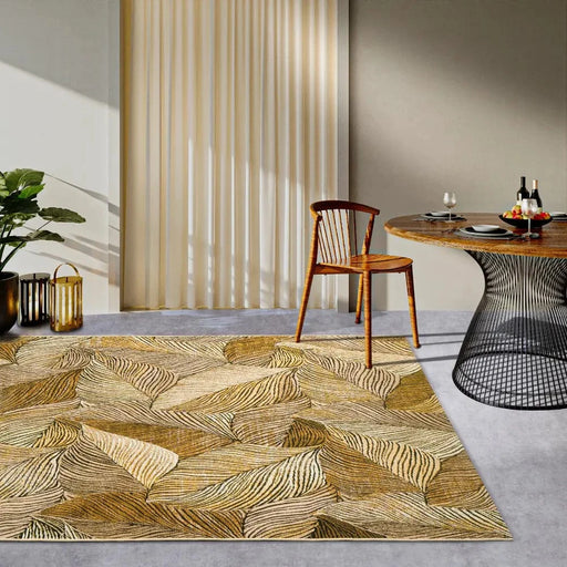 RugsDirect Online Traditional Kollektion 1767 106059 Gold Black Rug - Woven Rugs