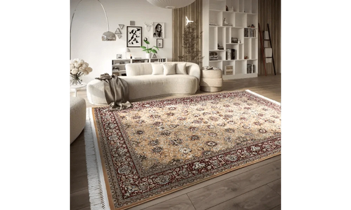 RugsDirect Online Modern Kollektion 1870 106129 Red Beige - Woven Rugs