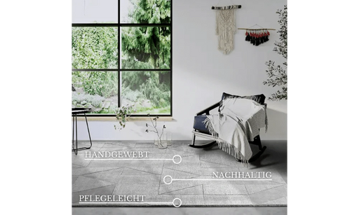 RugsDirect Online Modern Kollektion 1906 106164 Grey - Woven Rugs