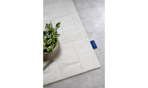 RugsDirect Online Modern Kollektion 1906 106173 Cream - Woven Rugs