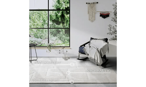 RugsDirect Online Modern Kollektion 1906 106173 Cream - Woven Rugs