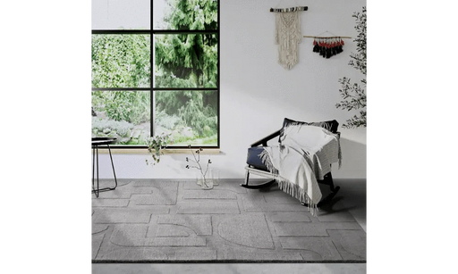 RugsDirect Online Modern Kollektion 1906 106174 Grey - Woven Rugs