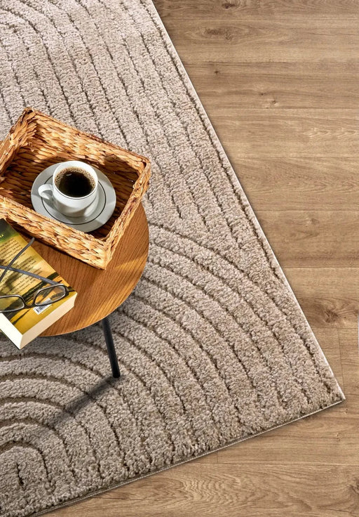 RugsDirect Online Plain New York Hans 106204 Taupe - Woven Rugs