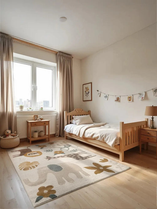 RugsDirect Online Modern Adventures 106213 Cream Mulitcolour - Woven Rugs