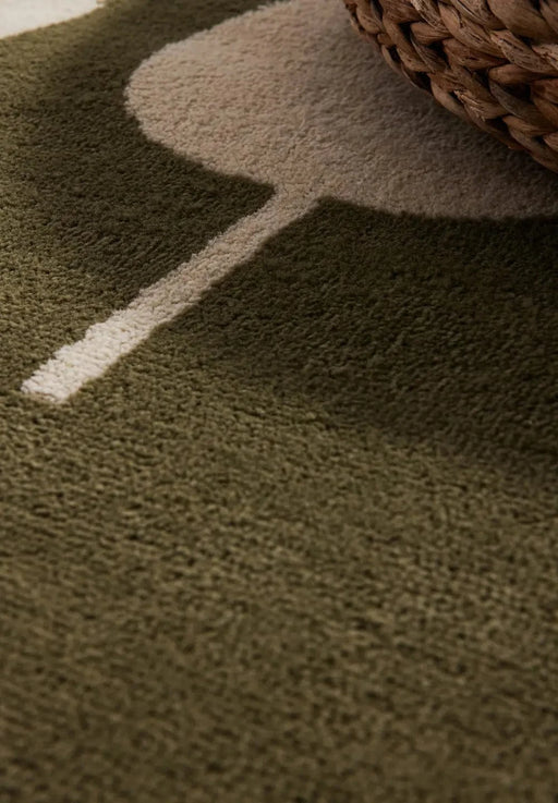 RugsDirect Online Modern Adventures 106215 Green Cream - Woven Rugs