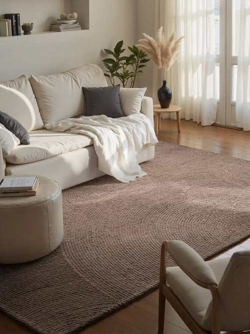 RugsDirect Online Modern Calmio 106219 Taupe - Woven Rugs