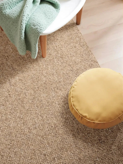 RugsDirect Online Plain Rocco 106227 Caramel - Woven Rugs