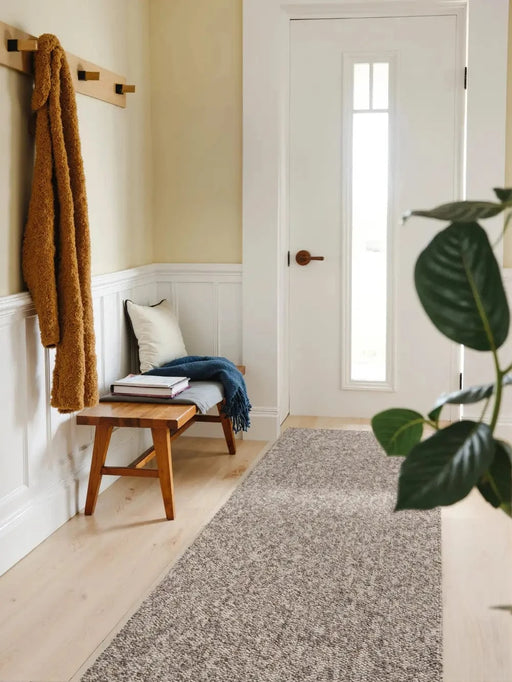 RugsDirect Online Plain Rocco 106229 Taupe Multicolor - Woven Rugs