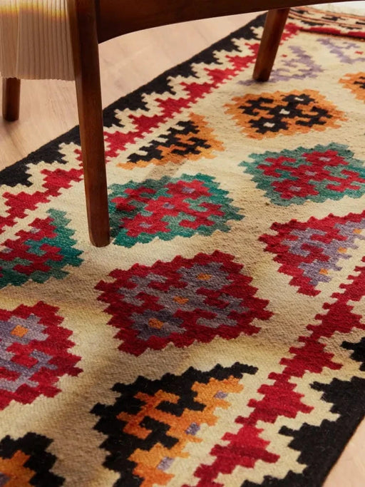 RugsDirect Online Scandi Kamal Cream Multicolor 106240 - Woven Rugs