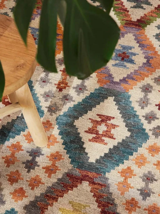 RugsDirect Online Scandi Kamal Cream Multicolor 106242 - Woven Rugs