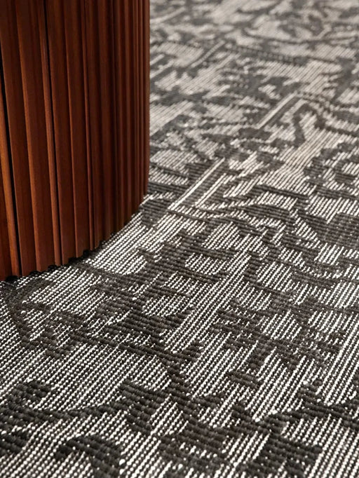 RugsDirect Online Modern Duet 106248 Black White - Woven Rugs