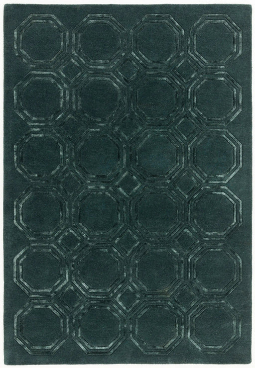 Asiatic Rugs Nexus Octagon Petrol - Woven Rugs