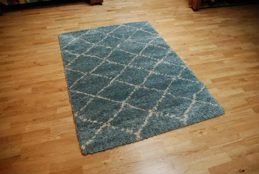 Think Rugs Rugs Royal Nomadic 5413 Teal Cream - Woven Rugs