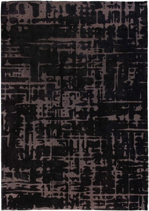 Louis De Poortere Rugs Structures Baobab 9200 Black Water Rugs - Woven Rugs