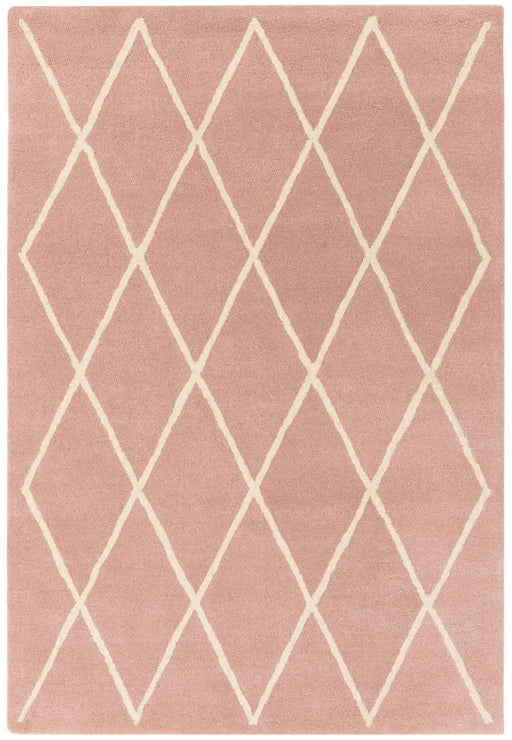 Asiatic Rugs Albany Diamond Pink - Woven Rugs
