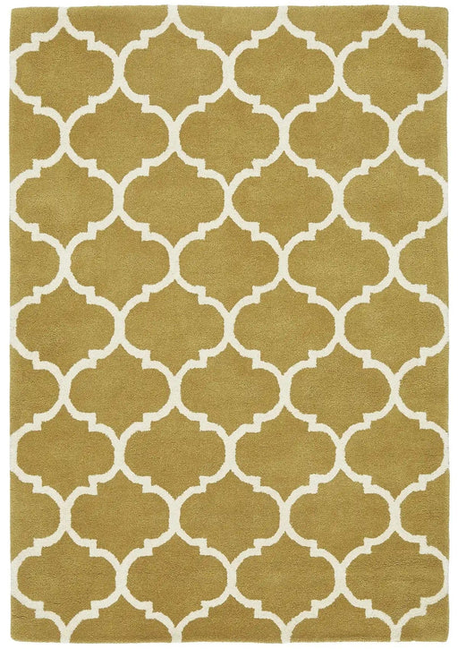Asiatic Rugs Albany Ogee Ochre - Woven Rugs