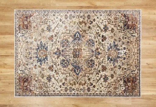 Mastercraft Rugs Alhambra 6504 C Ivory Beige - Woven Rugs