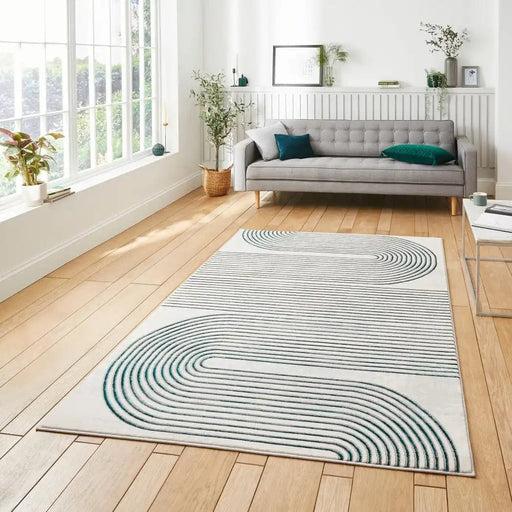 Think Rugs Rugs Apollo Think 2683 Grey Green - Woven Rugs