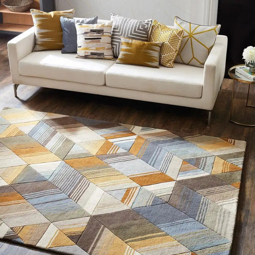 Harlequin Rugs Arccos 040206 Ochre - Woven Rugs