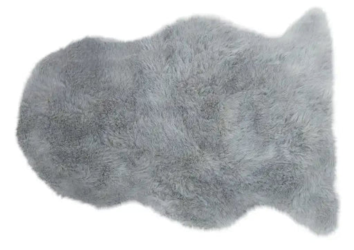 Asiatic Rugs Auckland Faux Sheepskin Silver - Woven Rugs