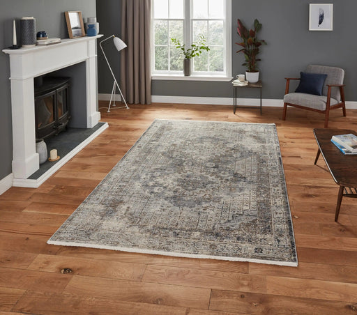 Think Rugs Rugs Athena 18739 Grey - Woven Rugs