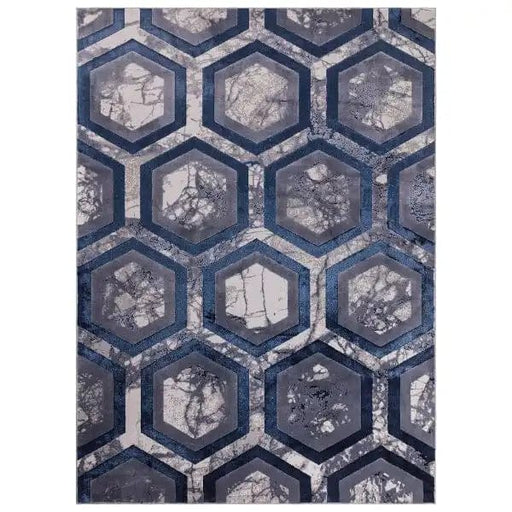 Asiatic Rugs Aurora AU19 Hexagon - Woven Rugs