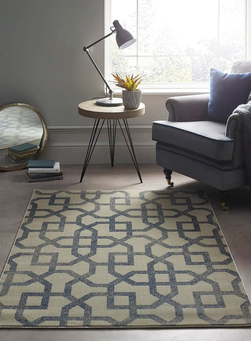 Origins Rugs Origins Avanti Cream/Blue - Woven Rugs