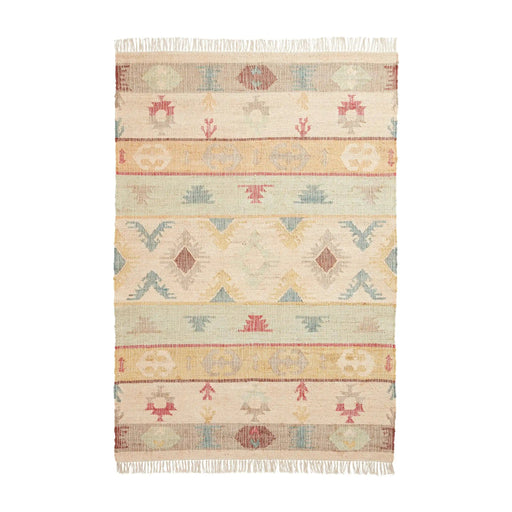 Think Rugs Rugs Bazaar Jute 17457 Multi - Woven Rugs