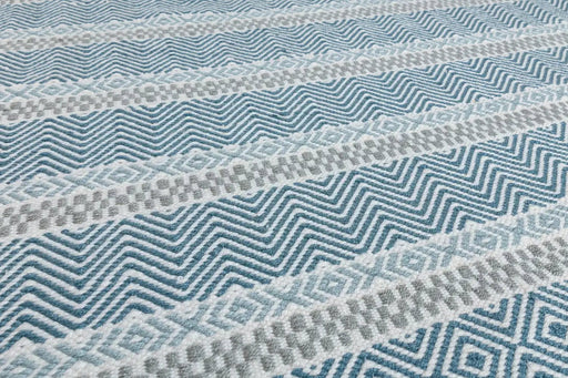 Asiatic Rugs Boardwalk Blue Multi - Woven Rugs