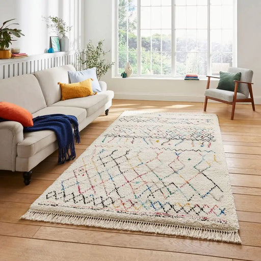 Think Rugs Rugs Boho A560 Multi - Woven Rugs