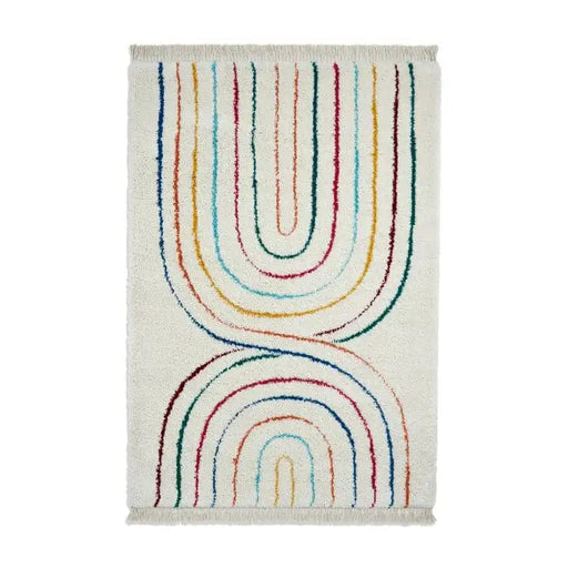 Think Rugs Rugs Boho C443 Multi - Woven Rugs