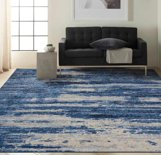 Calvin Klein Home Rugs CK001 River Flow RFV01 Blue Grey - Woven Rugs