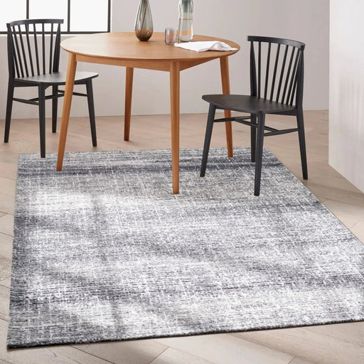 Calvin Klein Home Rugs Rectangle / 152 x 213cm CK015 Safi SFR01 Silver Grey 99446003867 - Woven Rugs