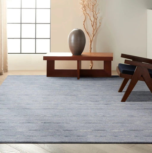 Calvin Klein Home Rugs CK400 Halo HAL01 Denim - Woven Rugs