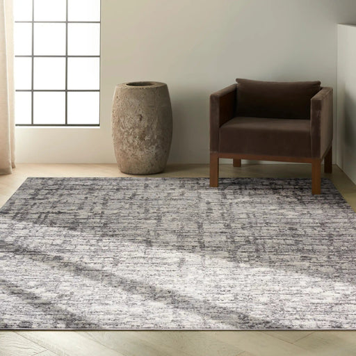 Calvin Klein Home Rugs Rush CK952 Ivory Grey - Woven Rugs