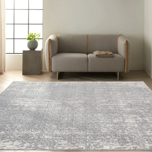 Calvin Klein Home Rugs Rectangle / 66 x 114cm Vapor CK971 Ivory Black Runner 099446760067 - Woven Rugs