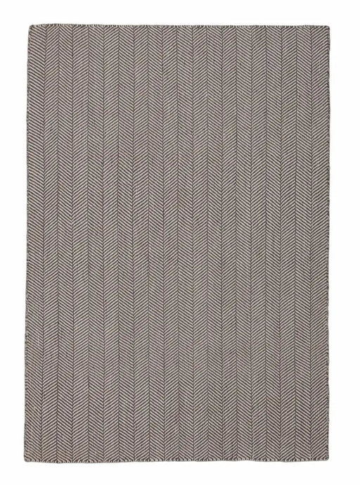 Concept Looms Rugs COTSWOLD NATURAL COTW01 GREY - Woven Rugs