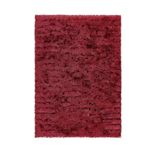 Origins Rugs Carved Glamour Wine - Woven Rugs