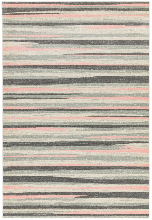 Asiatic Rugs 120 x 170cm Colt CL11 Stripe Pink - Woven Rugs