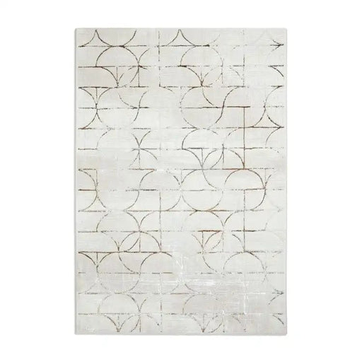 Think Rugs Rugs Creation G2851 Beige Silver - Woven Rugs