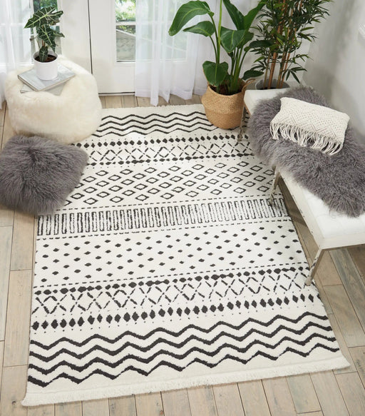 Nourison Rugs Kamala DS501 White - Woven Rugs