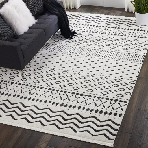 Nourison Rugs Kamala DS501 White - Woven Rugs