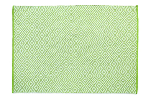 Origins Rugs Hug Rug Woven Diamond Rug Green - Woven Rugs