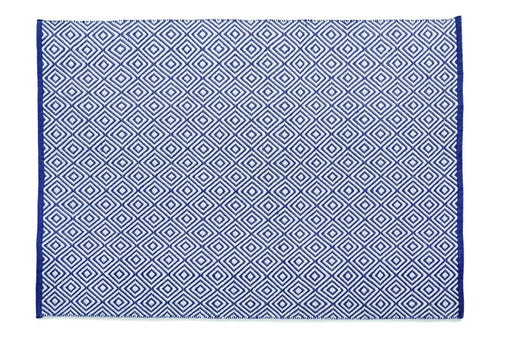 Origins Rugs Hug Rug Woven Diamond Rug Navy - Woven Rugs