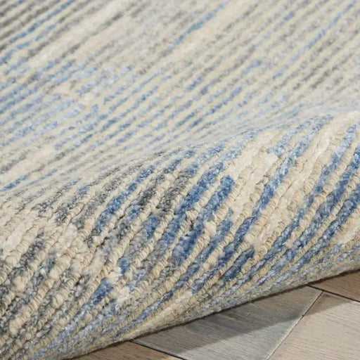 Nourison Rugs Ellora Ell01 Blue - Woven Rugs