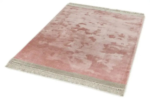 Asiatic Rugs Rectangle / 120 x 170cm Elgin Pink with Silver Border 5031706703051 - Woven Rugs