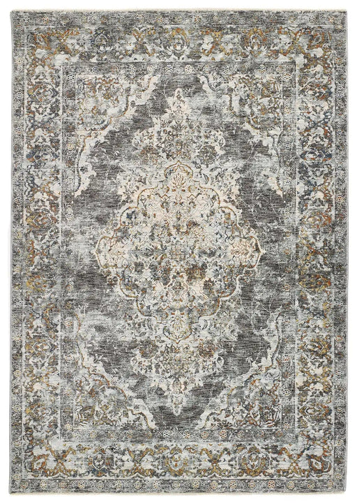 Mastercraft Rugs Rectangle / 80 x 150cm Ella 6882A/BEIGE/DK.GREY 1400000204856 - Woven Rugs