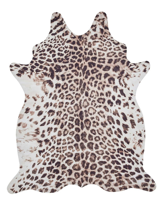 Think Rugs Rugs Faux Animal Print Leopard Print - Woven Rugs